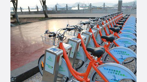 公共自行车：让防城港更美丽